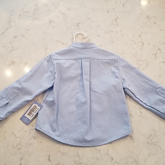 BABINE Light Blue Dress Shirt Size 2 Years - Picture 4 of 8